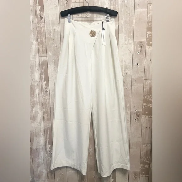 Commense Embellished High-Waist Wide-Leg Pants - Picture 7 of 11